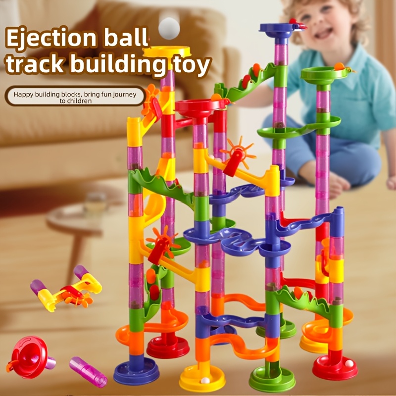 

Interactive Kids Ejection Ball Track Building Toy, Abs Material, Transportation Theme, , Perfect Birthday/holiday Gift For Children