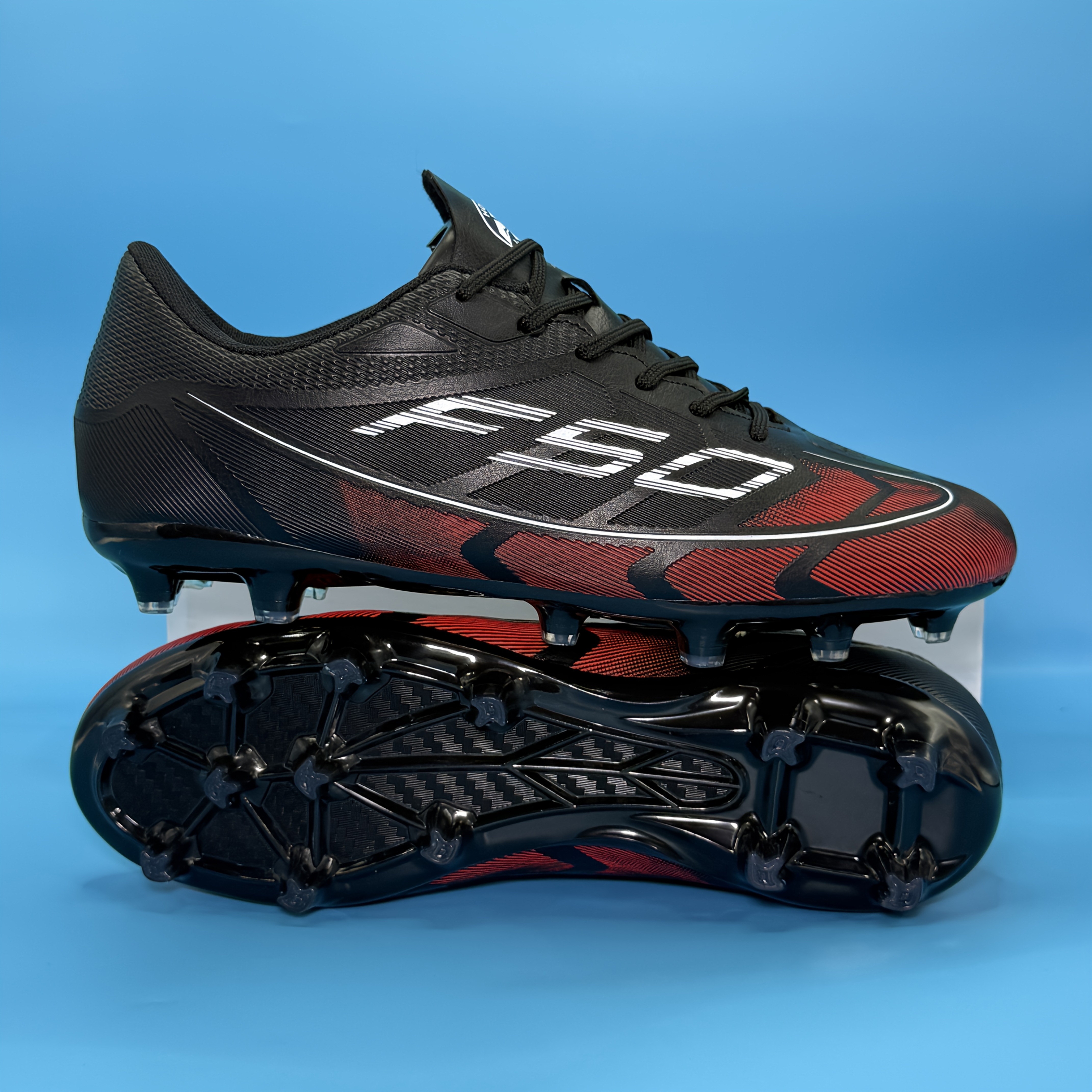 Sneakers, Fashionable Comfortable Unisex Long Spikes Football Sports Shoes Long Spikes Shoes