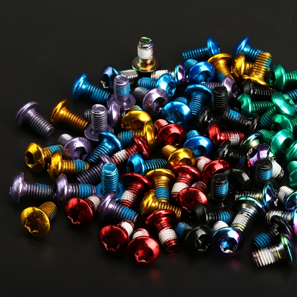 Lot De 12 Boulons De Frein à Disque M5x10mm Pour Vélo – Colorés