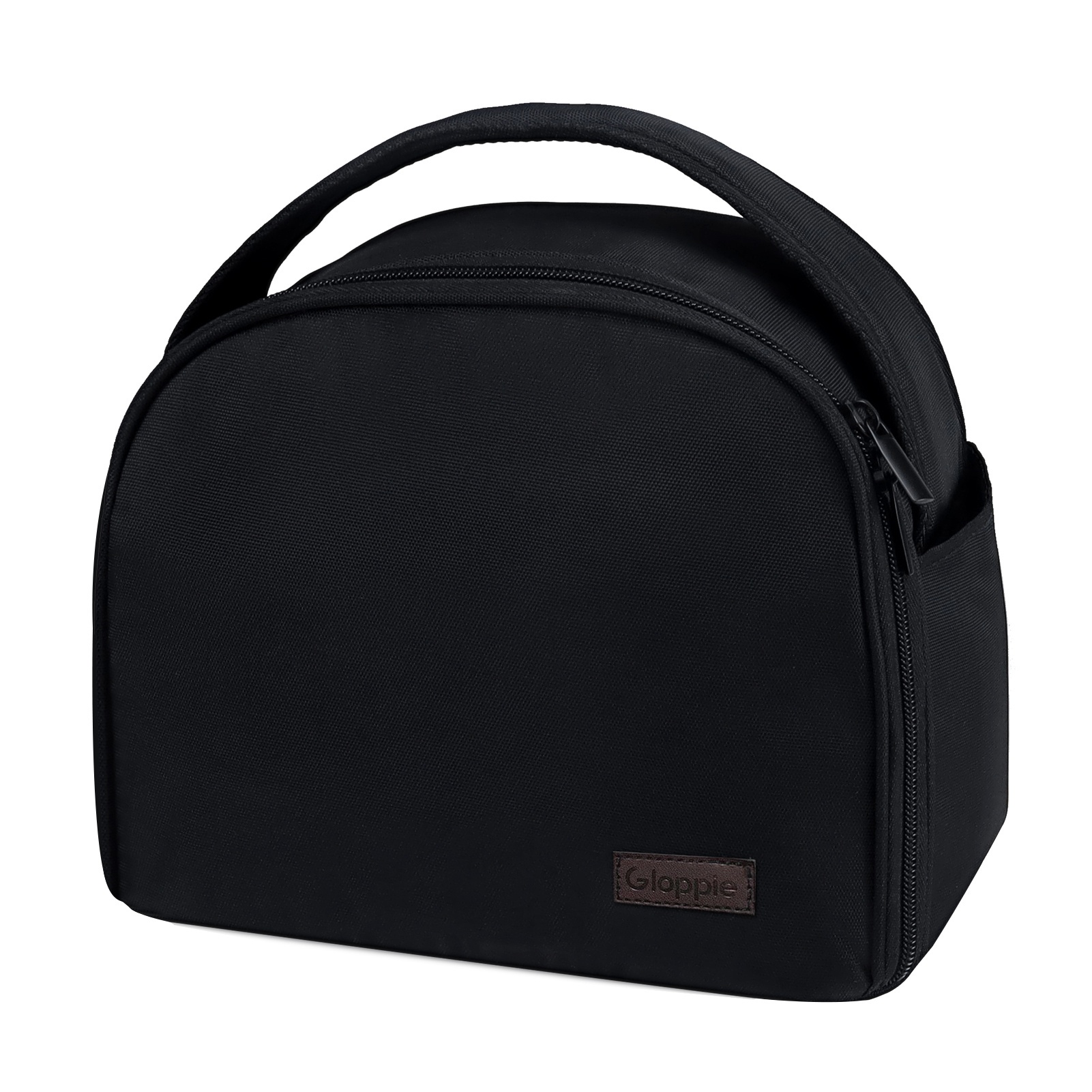 TEMU Insulated Lunch Bags Lunch Box Cooler Bags Black Lunch Tote Bag For Bento Box, For Adult Non-food Contact Back To School
