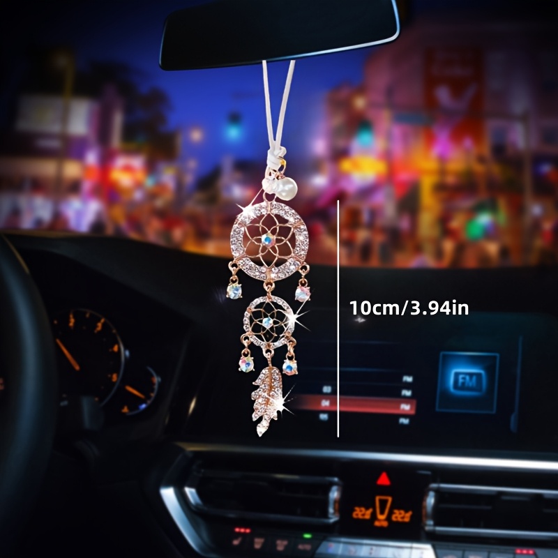 A Sparkling Dreamcatcher Car Pendant