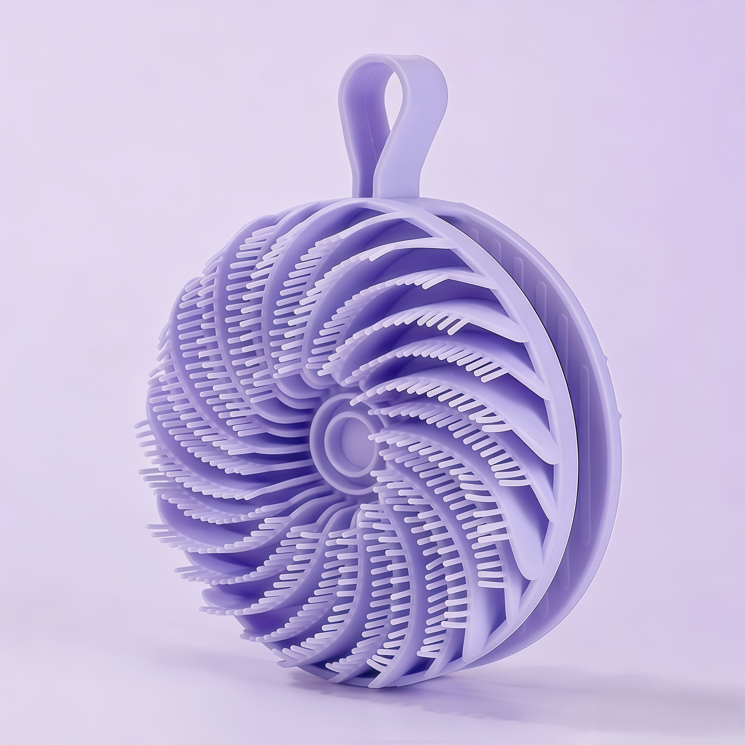Hair Washing Brush, Hangable Shower Brush for Deep Cleaning