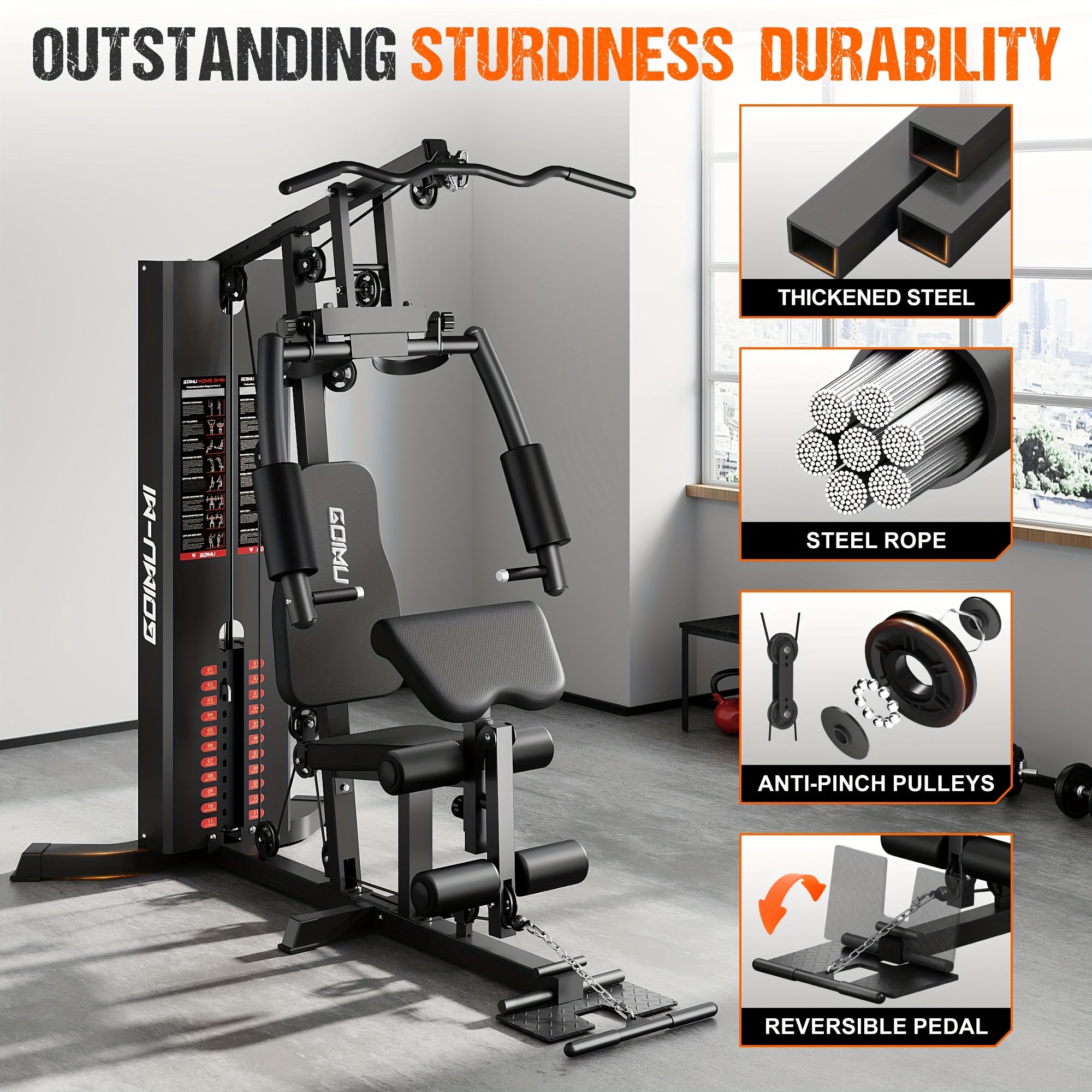 Maquina Multifuncion Aparatos De Musculacion Decathlon Maquina