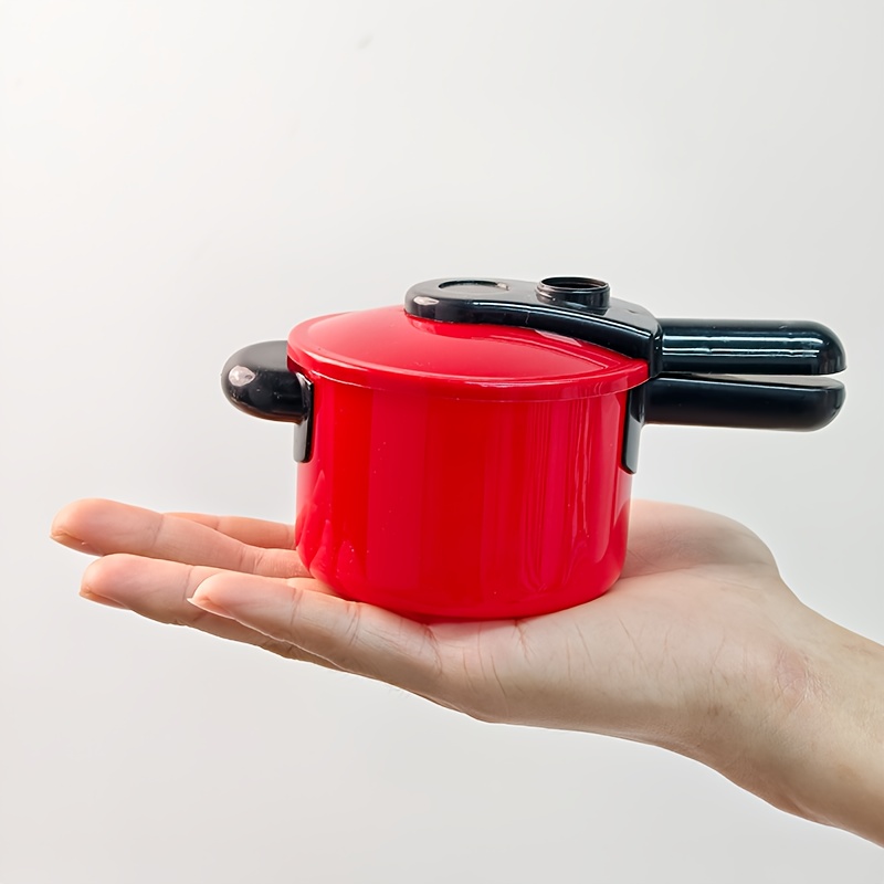 Red Mini Kitchen Toy Set | Interactive Creative Game Essential, Learning Cooking, Enhances Imagination and Hands-On Ability, Travel Essential, Suitable for Christmas Atmosphere, Birthday Gift for Children Over 3 Years, Creative Interactive Toys