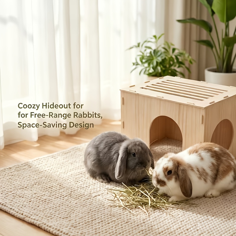 Handcrafted Rabbit Drate Hamster Pet Shelter