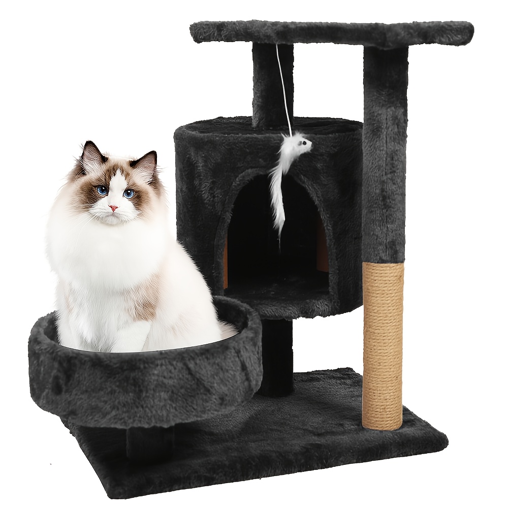 

Cat Climbing Tree Cat Cat Scratching Tree Play Tree Sisal Medium Double Nest Double Climbing Frame