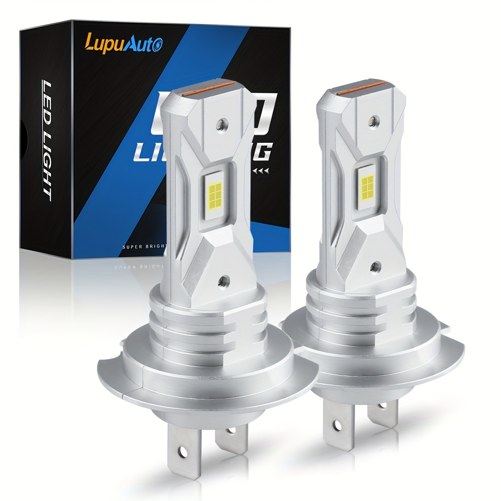 H7 LED canbus plug and play miniature avec ventilateur intégré