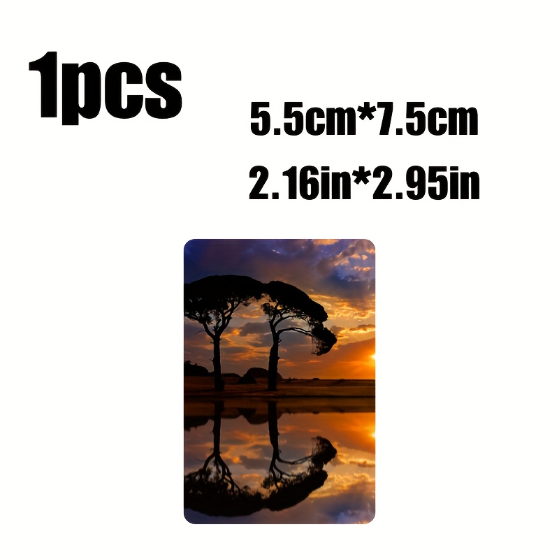 TEMU Aimant de Réfrigérateur Rectangulaire Personnalisé 5,5 cm * 7,5 cm, Ajoutez Votre Photo/Texte/Logo, Album Photo Créatif Aimant Commémoratif,