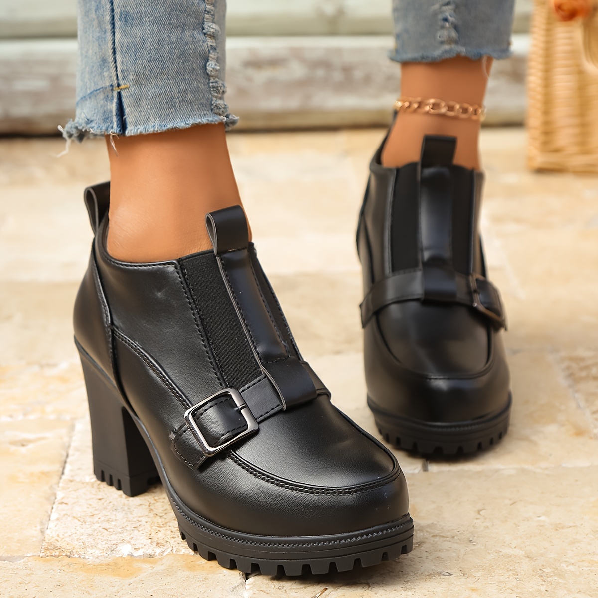 

Ankle Boots For - Comfortable , -on ,