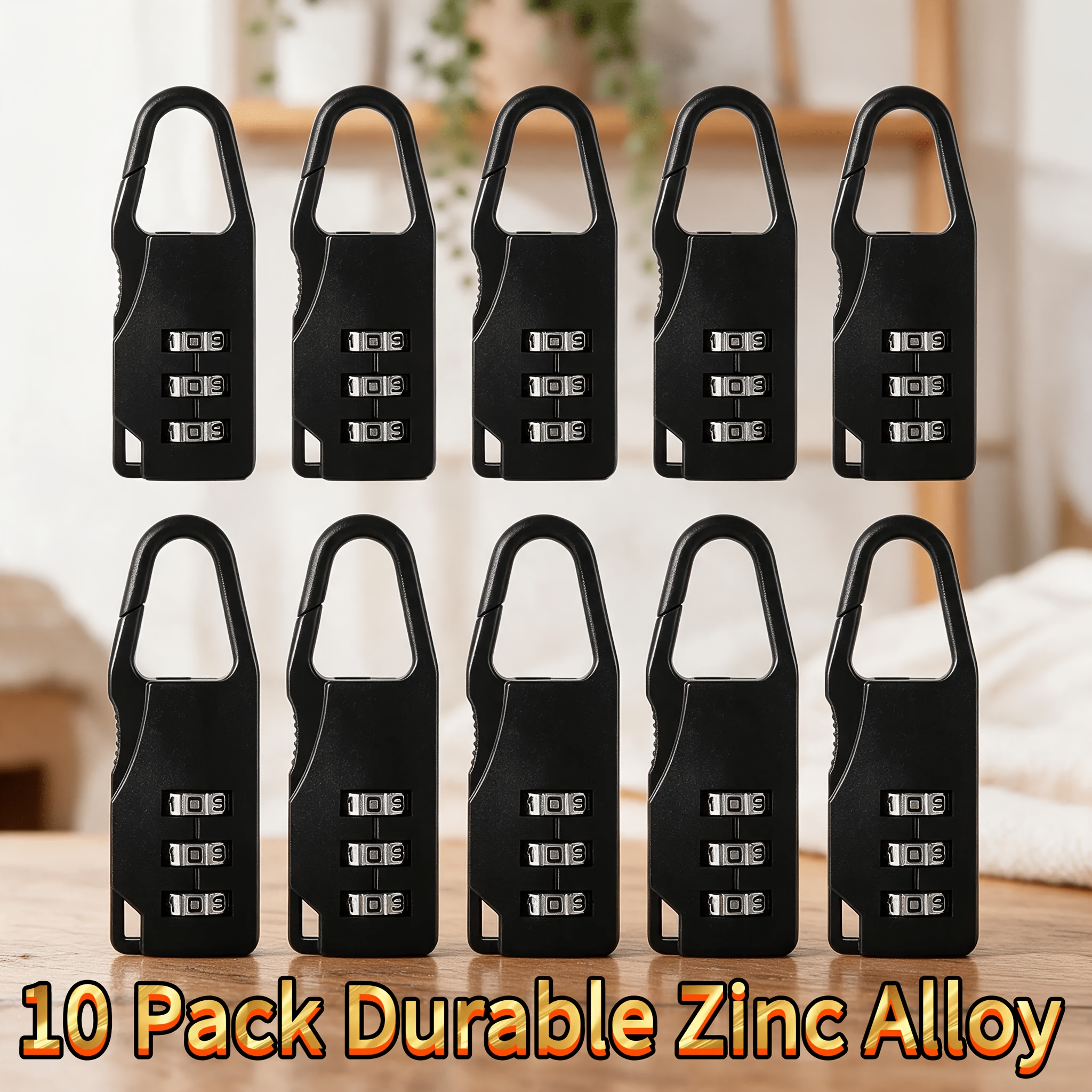 backpack lock sold on Temu United States