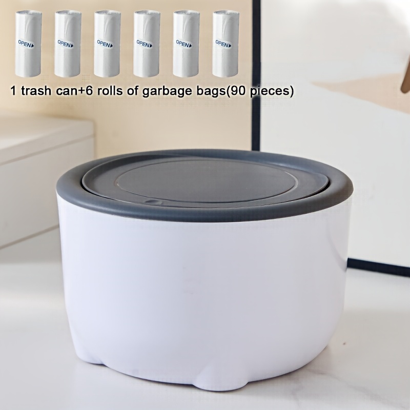 Fully Enclosed Odor-proof Cat Litter Box - Sealed Design, Ideal For Home Use, Pet Waste Disposal | Round Litter Box | Practical Pet Supplies