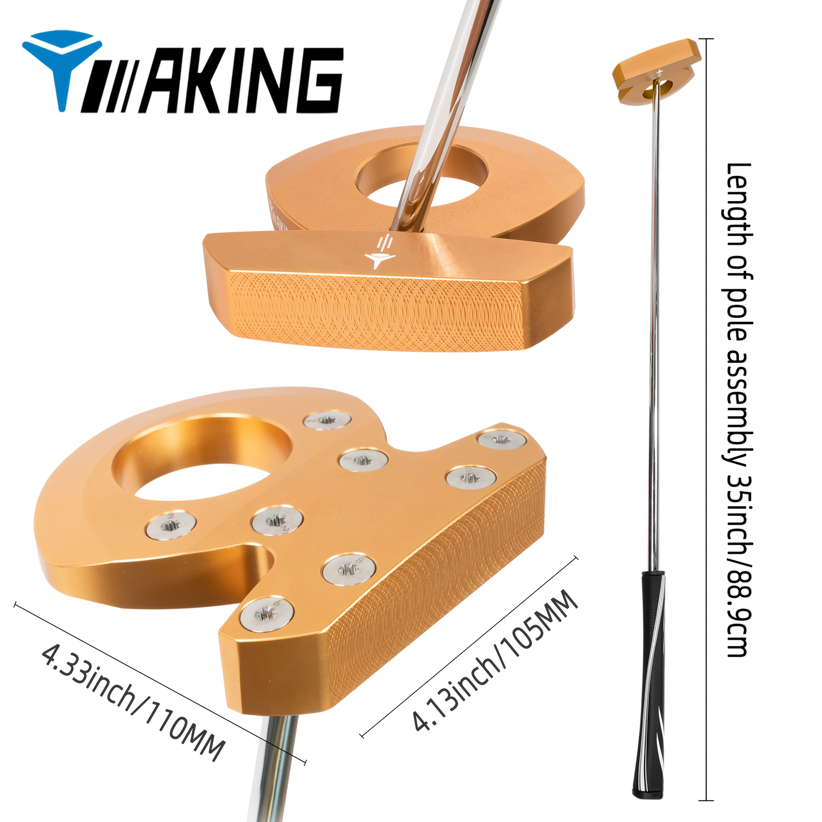 tk 023c golf pusher automatic face aligner - Temu Canada