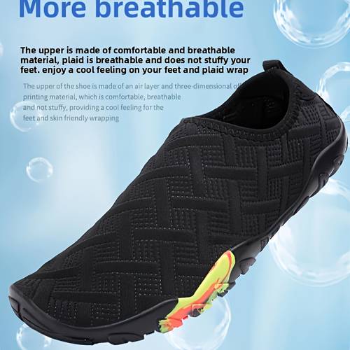 womens breathable swim hiking shoes lightweight quick dry low top sneakers with non slip rubber sole slip resistant traction for beach pool gym
