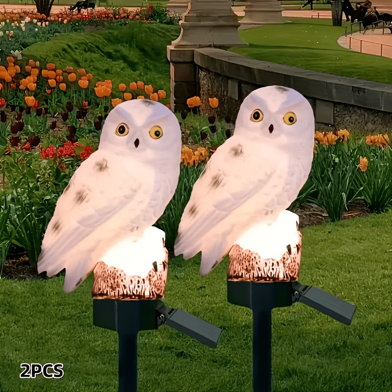 Image of Solar Garden Light - Outdoor Decor, Automatic , Fence Mountable, Plastic Material Christmas Decoration - Weatherproof Led Lamp, Suitable For Gardens, Lawns, Courtyards, Farms, Pond, Landscape