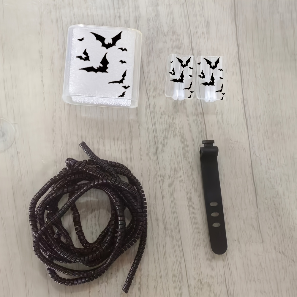TEMU Ensemble de 5 étuis de Bat Flight Charger, compatibles avec iPhone 16/15/14/13/12/11 Pro Max, -casse, -, cadeau pour petit ami/, inclut une tête