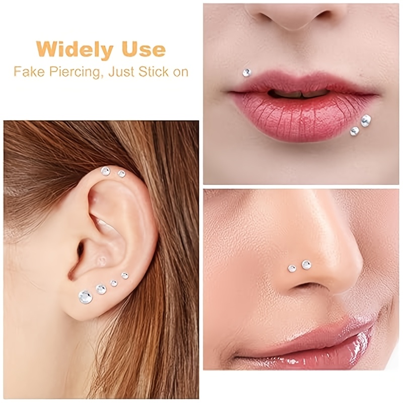 Sticker Stick Nose Pin Comet Bustersfake Nose Stud Stickers Self