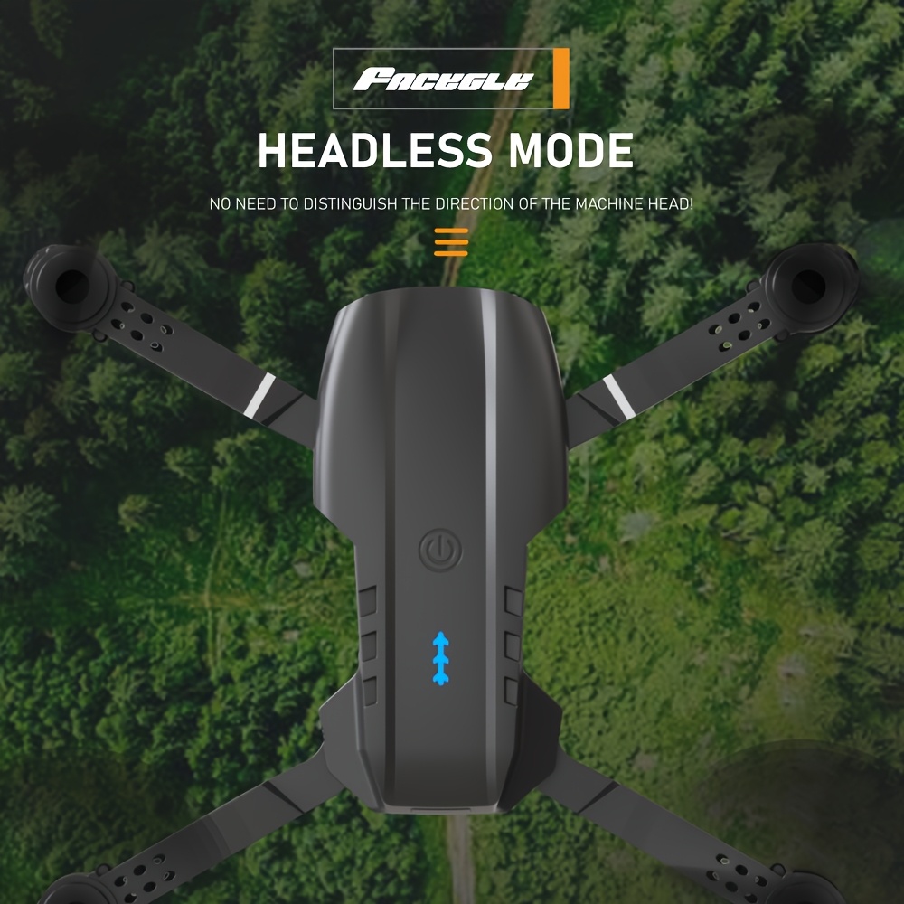 FACEGLE E99 Lekki Dron z Inteligentnym Hoverem, Zdalnie Sterowany, Podwójna Kamera, Quadcopter, Obsługa Wi-Fi, Bateria Litowa 500mAh, Niedrogi, dla Początkujących, Prezent na Boże Narodzenie, Halloween, Dron Dji, Dron z em do Ładowania, Mini Dron