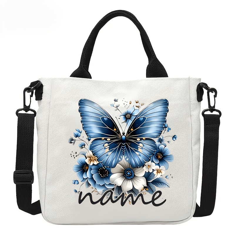 TEMU A Customizable Women's Crossbody Bag, Personalized With A Name, Featuring A , Reusable, Gifting To Family, Girlfriends, Or For Office And Home