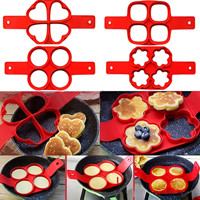 Non-Stick Egg Poacher and Pancake Mold Set