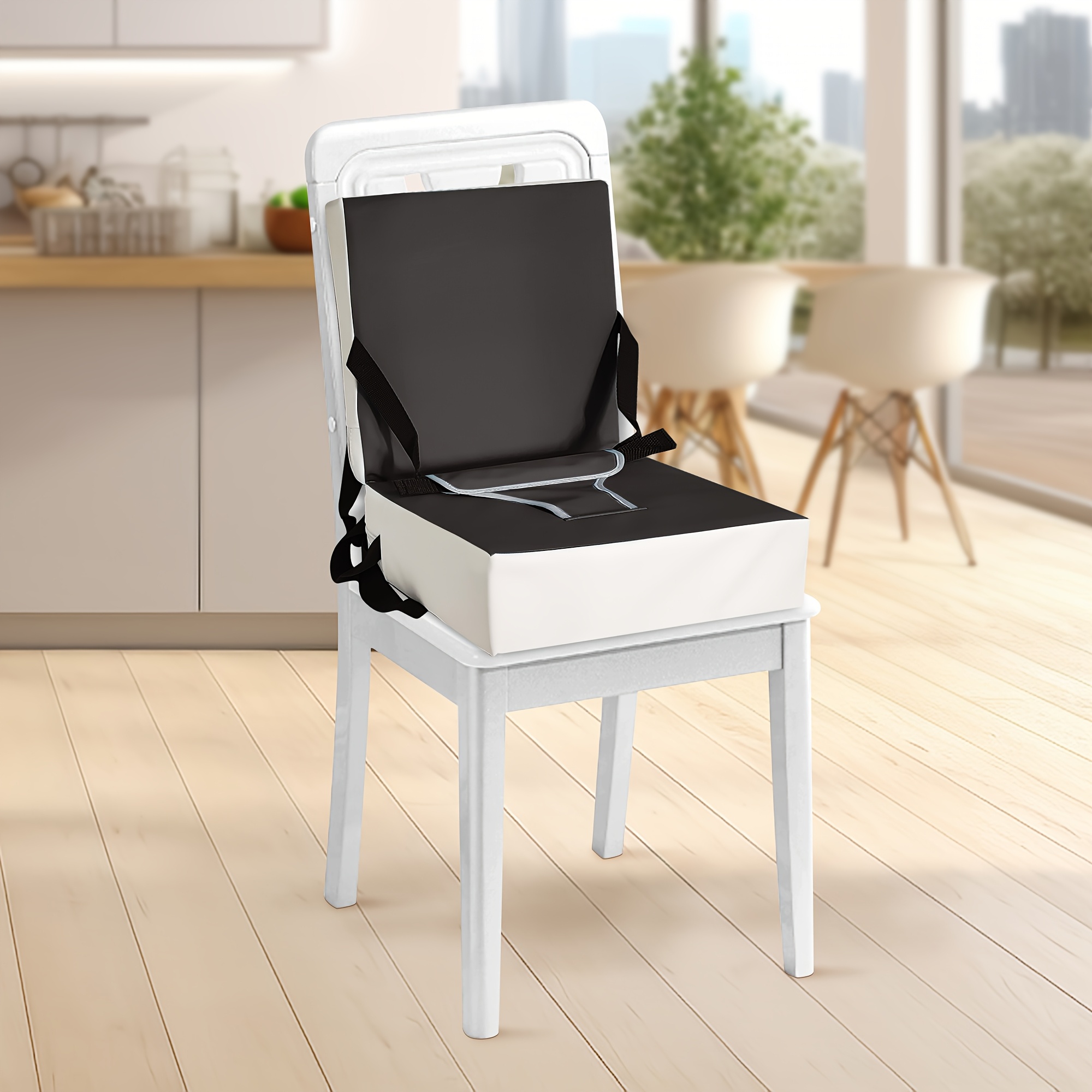 Rehausseur De Chaise Bébé Réglable Et Portable - Coussin Sécurisé Pour Repas Et Voyages