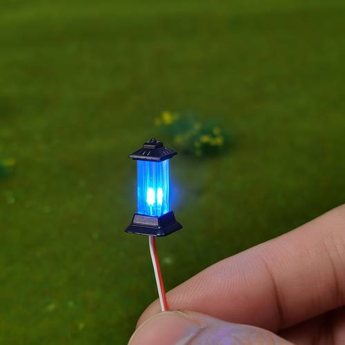 10pcs sl 02 realistic miniature manual operation 3v for diy diorama dollhouse model railway lighting low voltage for models table scenes compatible with diorama accessories