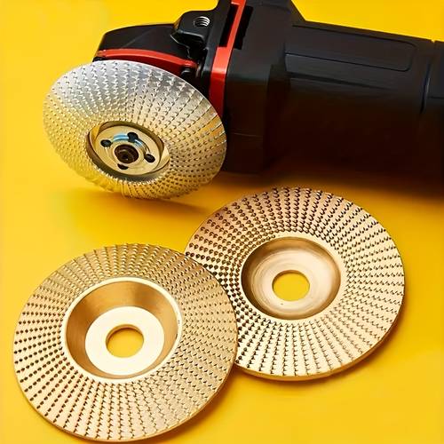 5pcs wood carving disc set compatible with 4 inch angle grinder wood grinding discs 3 grinding discs 2 grinder backing pads tool accessories