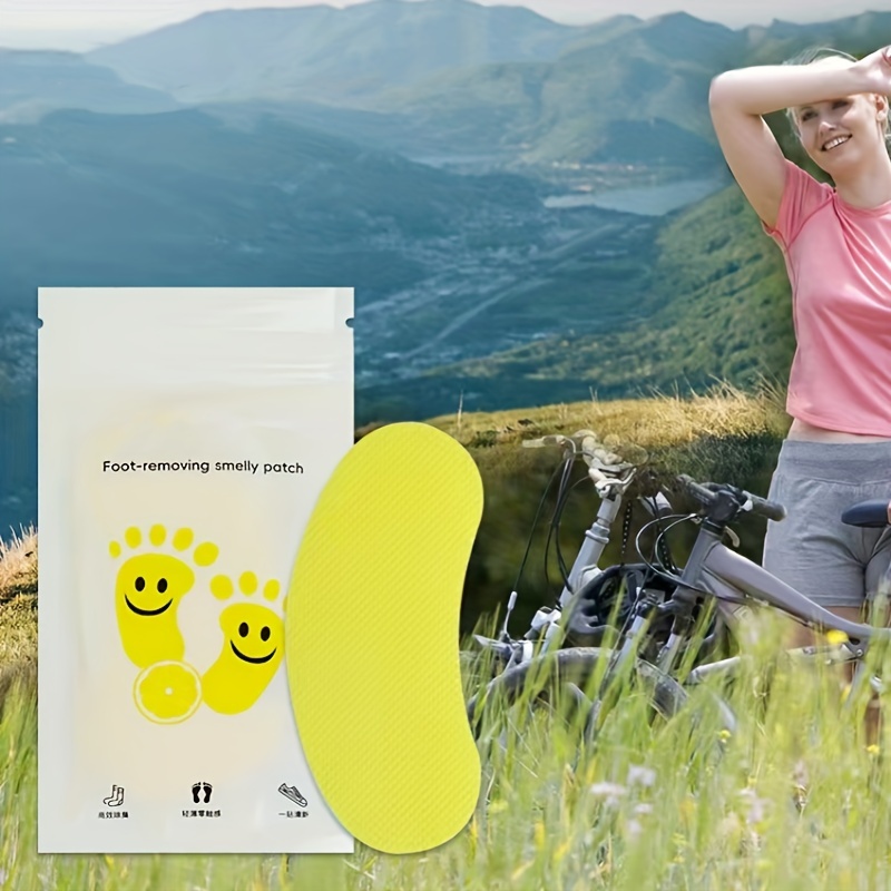 Shoe Stickers - Insoles Stickers for Sneakers and Casual Shoes - Sweat-Absorbent & Fragrant, Odor-Controlling, and Breathable Solution for Foot Hygiene, Suitable for All Shoes