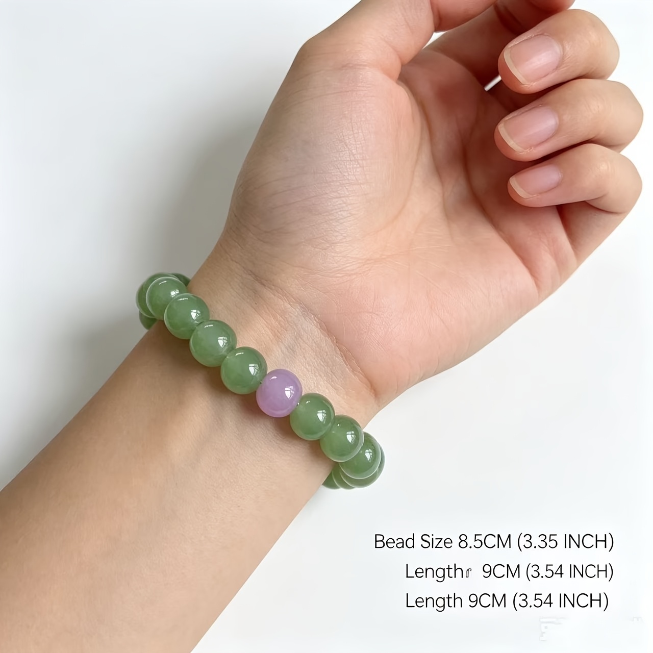 Ice Transparent Fresh and White Versatile Bracelet, Ladies