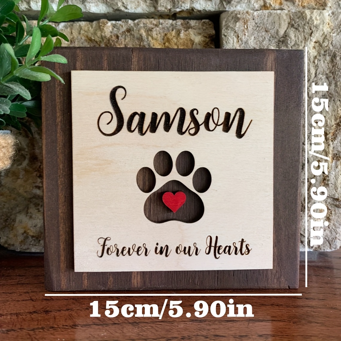 Custom Engraved Memorial Markers for Pets