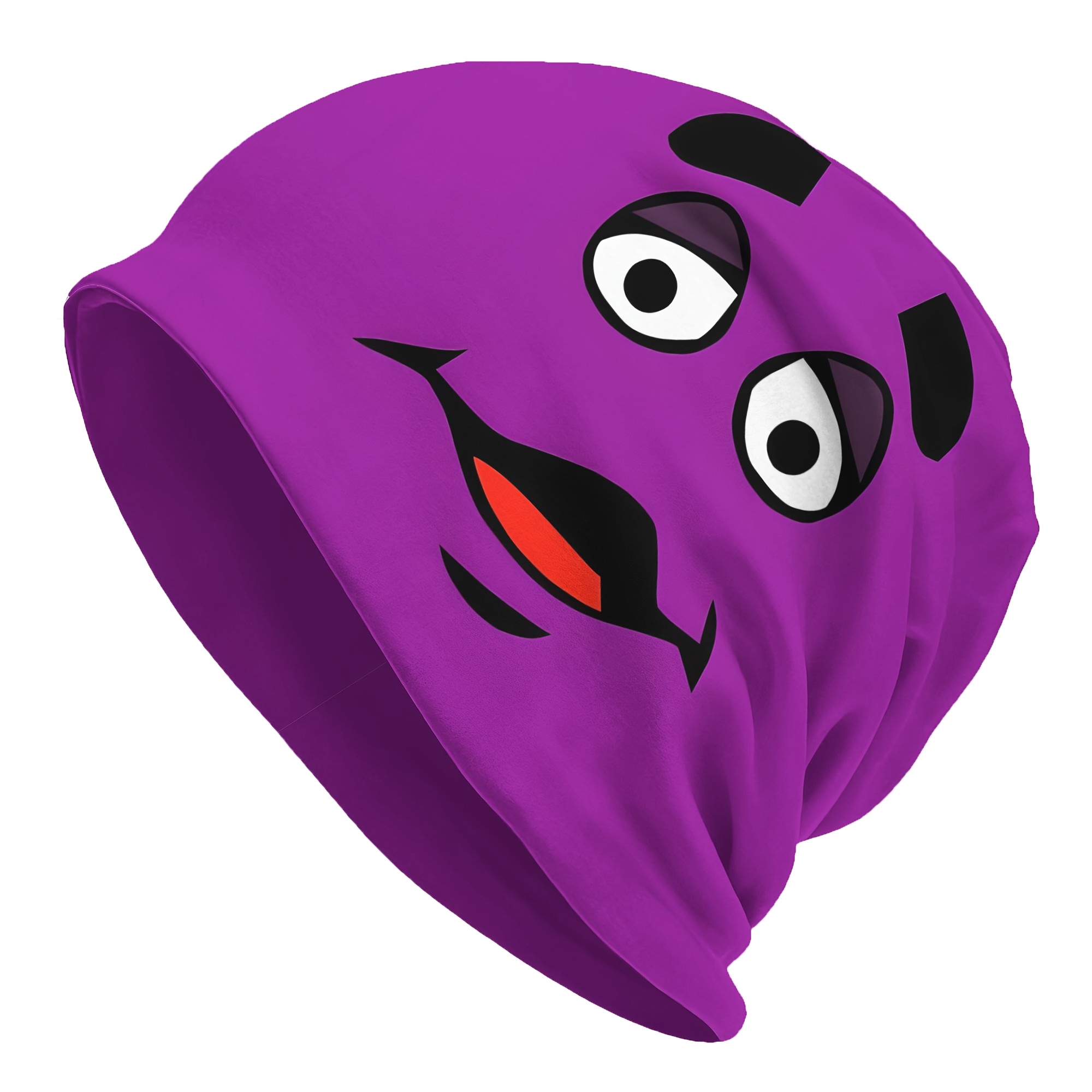 TEMU Bonnet Hip Hop Unisexe Transparent Casque de Crâne Cartoon
