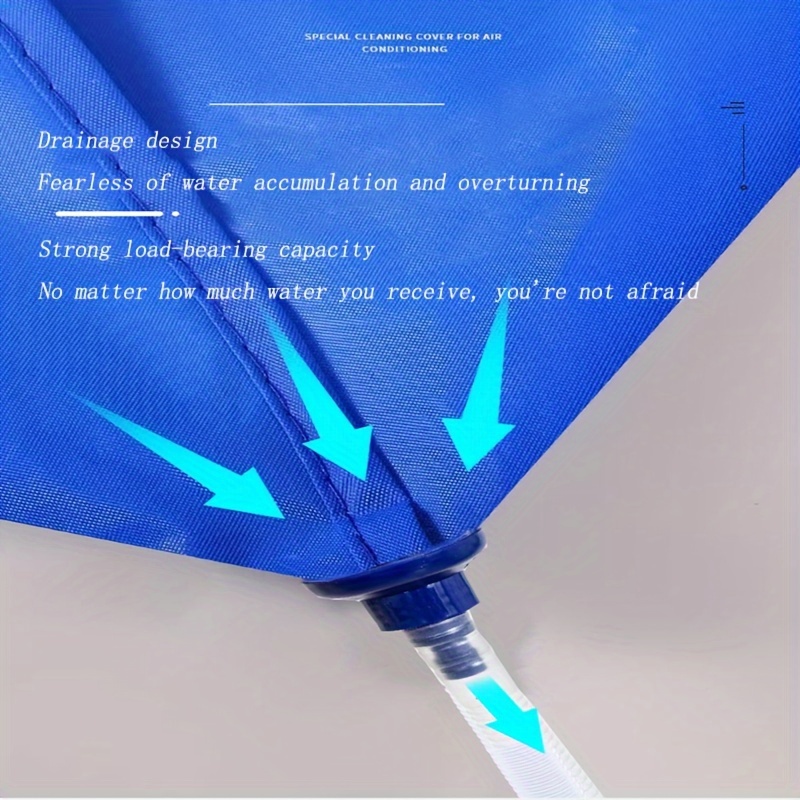 Κιτ Καθαρισμού Κλιματιστικού 1τμχ - Αποτελεσματική Κρεμαστή Μηχανή με Σακούλα Νερού για Εσωτερικούς και Εξωτερικούς Κλιματιστικούς - Εύκολο στη Χρήση, Εξοικονόμηση Χρόνου και Αποτελεσματική Λύση Καθαρισμού λεπτομέρειες 1