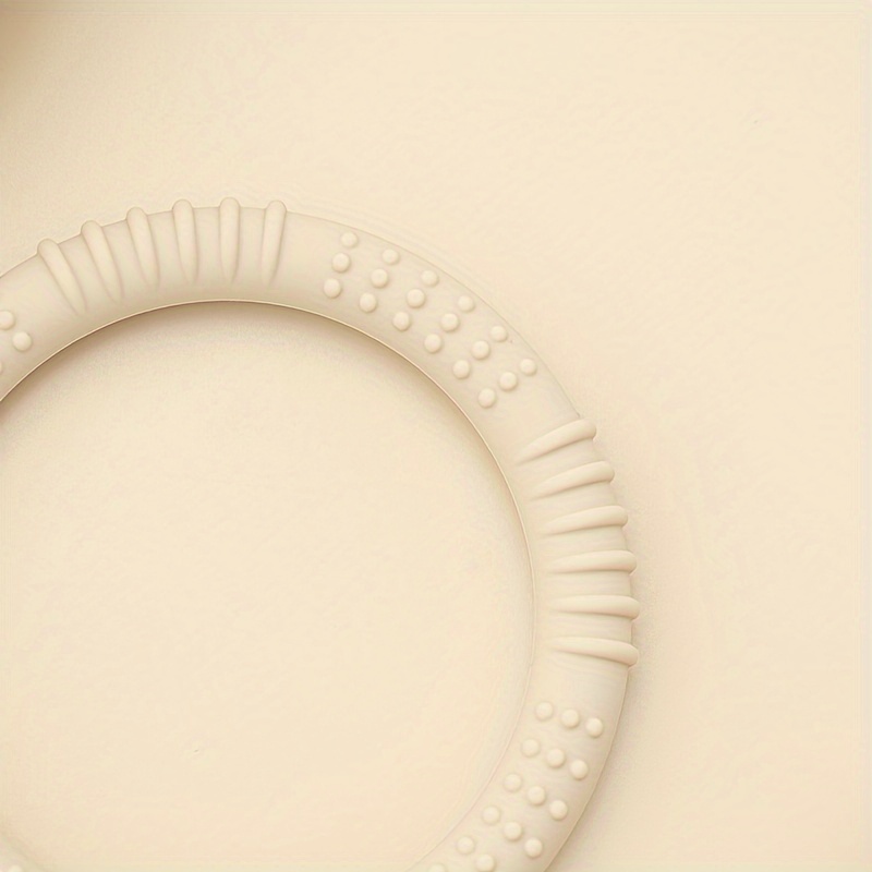 Colorful Silicone Teething Ring for Babies