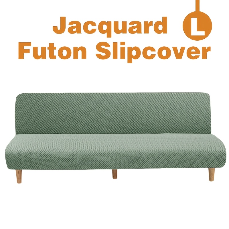 TEMU 1pc T-shaped Jacquard Sofa Bed Cover, Protective Cover For S/m/l Sofa Beds