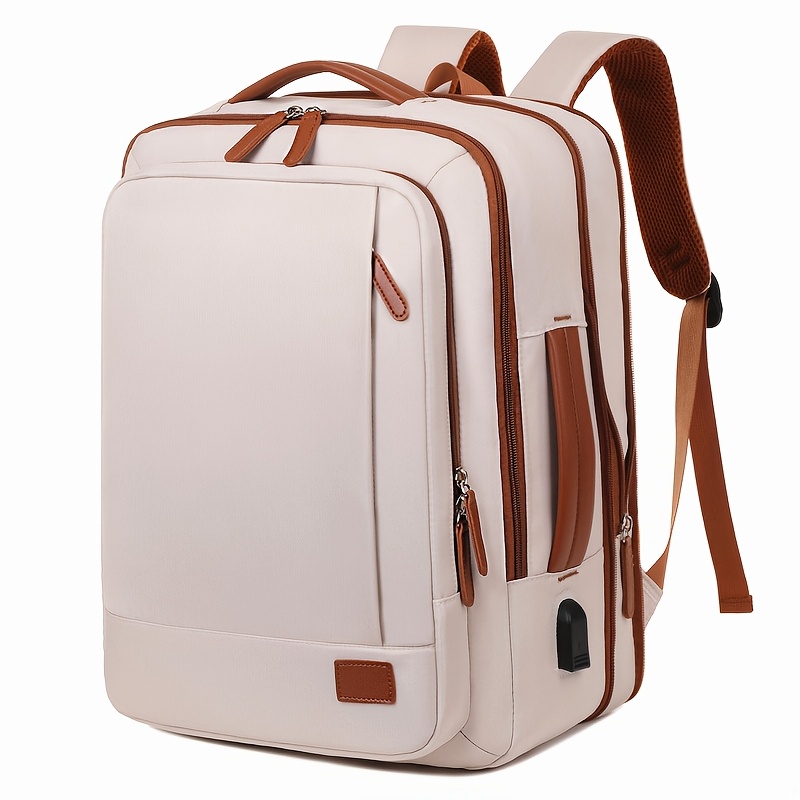 TEMU Mochila de Negocios con Gran Capacidad, Adecuada para Hombres y Mujeres: Mochila de Computadora Elegante y Multifuncional Casual