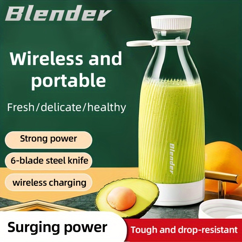 

1pc, Portable Wireless Usb Rechargeable Juicer, Multifunctional Juicer, Juicer Cup, Kitchen Appliance, Kitchen Supplies