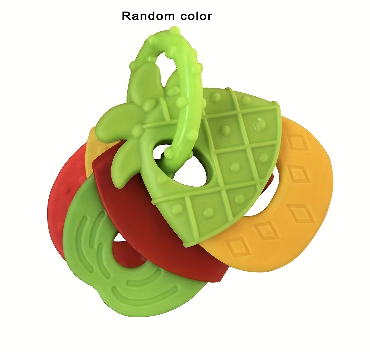 Cool Fruit-Shaped Silicone Teethers - BPA-Free, Freezable, For Boys & Girls - Perfect Easter Gift