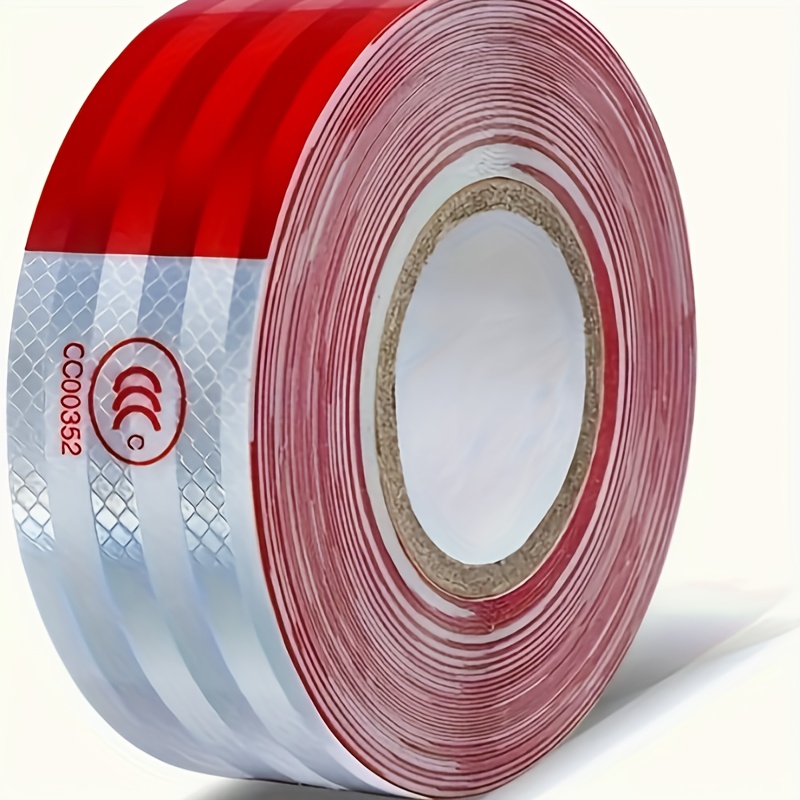 TEMU High Visibility Reflective Tape Roll For Night Running & | 2" X 60ft Waterproof Adhesive | Diy Glow Strips For Helmets, Gear, Jackets & Outdoor Equipment