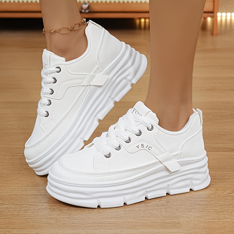 Image of Women's Fashion Casual Sneakers Versatile Comfortable Running Shoes Shoes Students Simple Outdoor Hiking Travel, Women Shoes