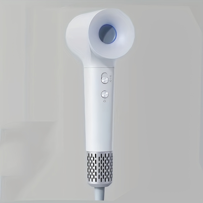 kohteen kuva nopea hiustenkuivaaja negatiivisilla ioneilla, suunniteltu luksushotelleille. hiljainen, tehokas ilmavirta nopeaan kuivaukseen, harjaton moottori ja 360° kääntyvä magneettinen suutin.