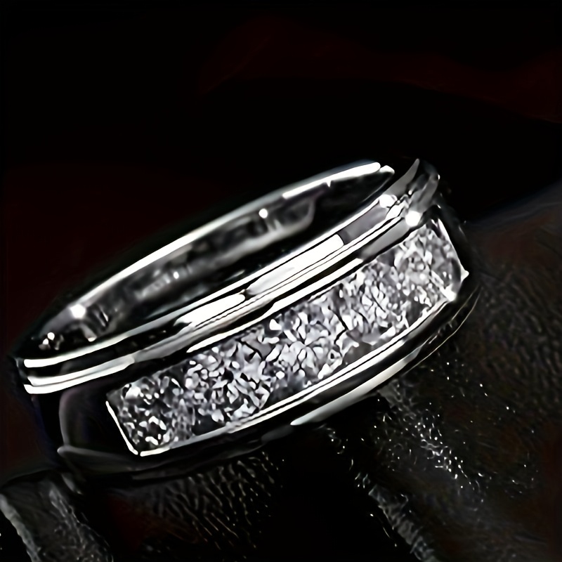 Stunning 3 Carat Egg-shaped Moissanite Ring In S925 Sterling Silvery, Perfect For Birthdays, Weddings & Special Occasions