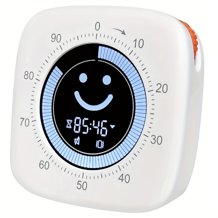TEMU Visual Timer, Visual , Digital Timer Rechargeable, Timers For Classroom, Timer, Kitchen Timer For Cooking, Homeschool Supplies, Tools For Kids