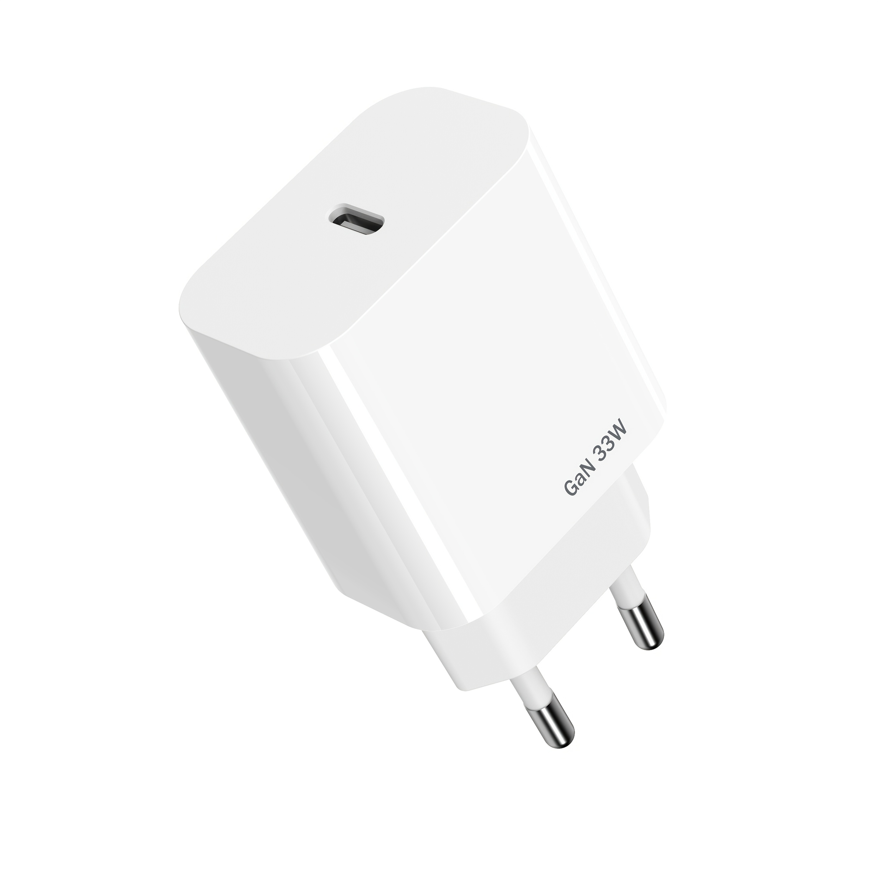 33w Usb C Port Fast Charger Eu Plug | C-type Gan Fast Charging Station Pd30w Qc3.0, Suitable For Devices Like Iphone, , And With A Single Usb C Wall Plug