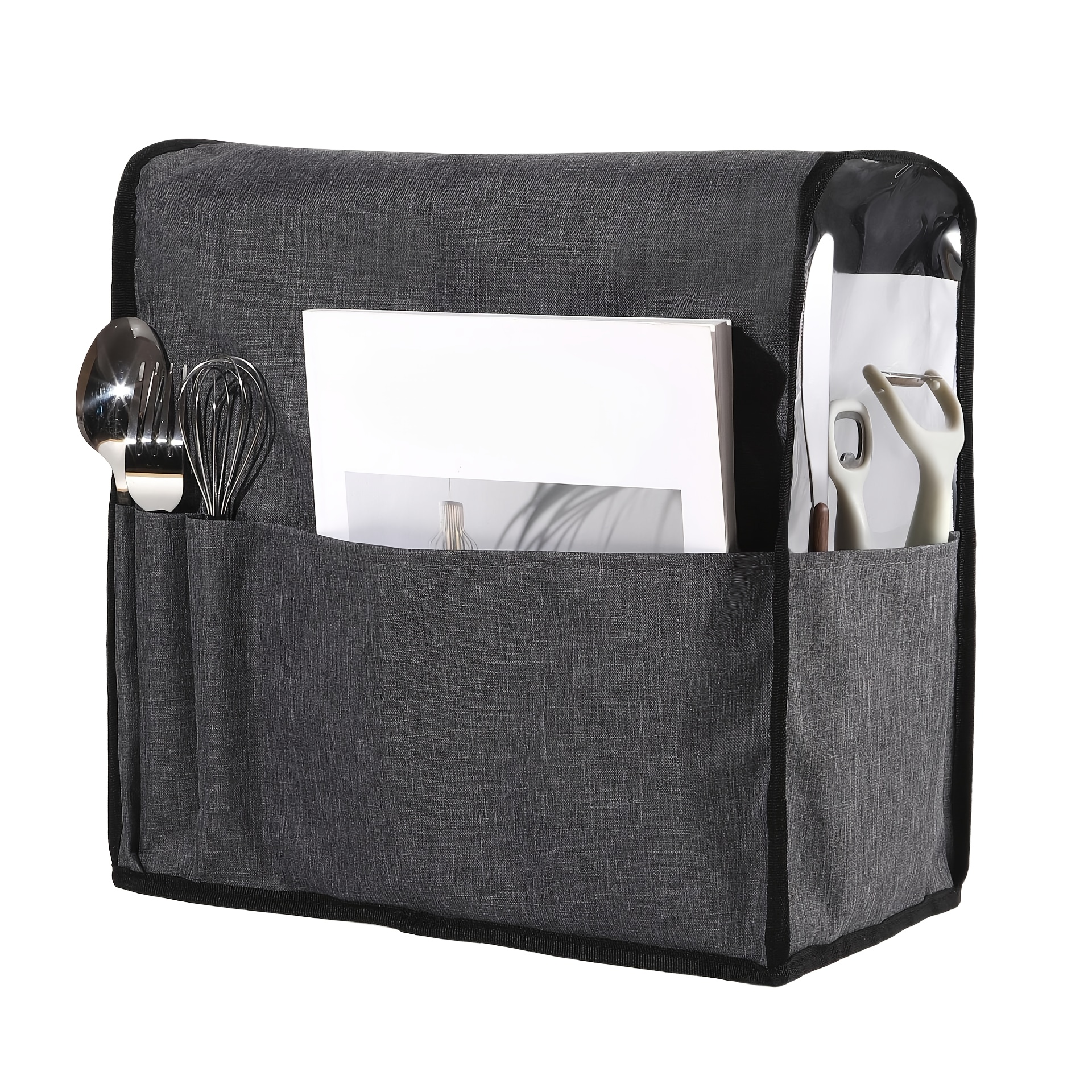 TEMU 1pc Pvc Blender Dust Cover Compatible For Kitchen Blenders - Cover, Splashproof Lid Fits Most Blenders (not For Hot Liquids/)