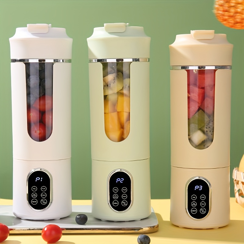USB Rechargeable Portable Blender And Handheld Juicer – Easy to Clean, Perfect for Smoothies, Milkshakes, And Fresh Fruit Drinks – with Digital Display, – Ideal for Home, Office, Travel, Outdoor