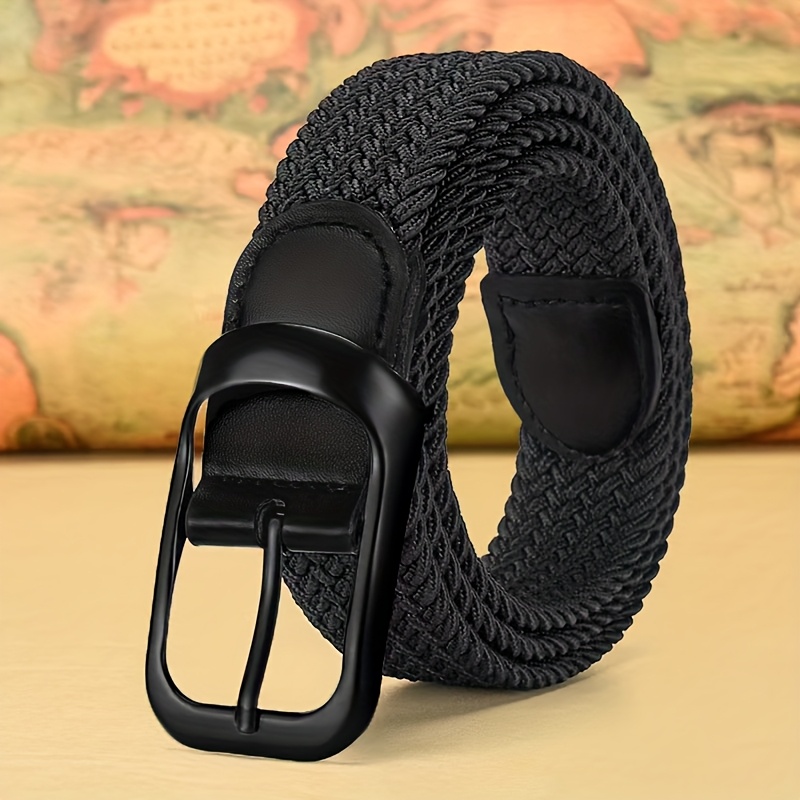 new casual needle   belt unisex elastic belt collapsible elastic belt casual jeans christmas gift