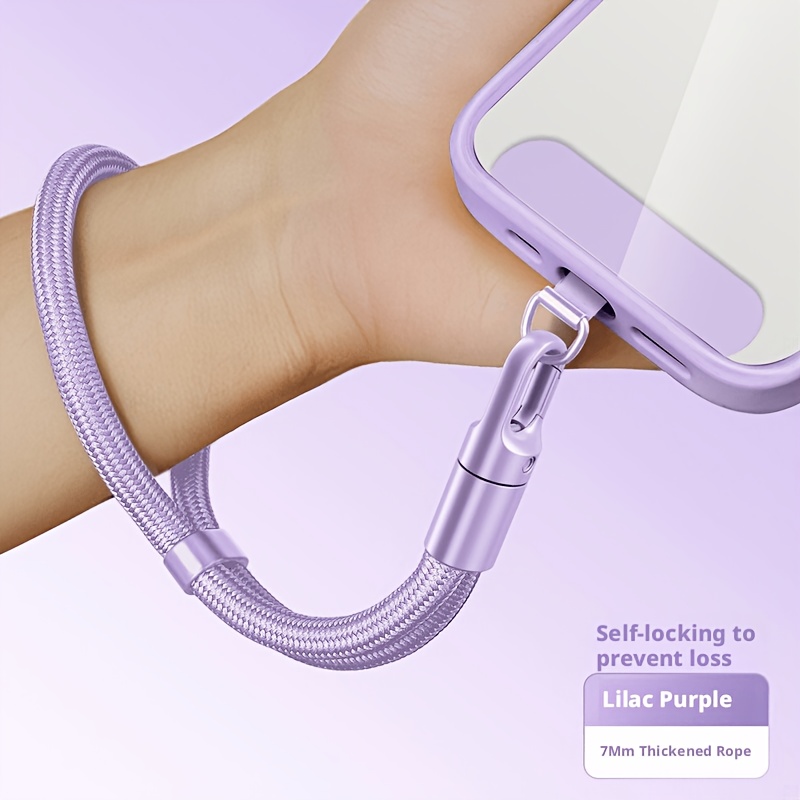 TEMU New Adjustable Phone Lanyard With Sturdy And , Ideal For Outdoor Use, Anti-loss, Multifunctional, Premium Rotating Phone Chain, Phone Case