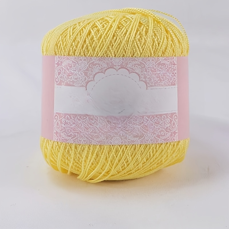 Fine Lace Thread, 50G Skein for Crochet