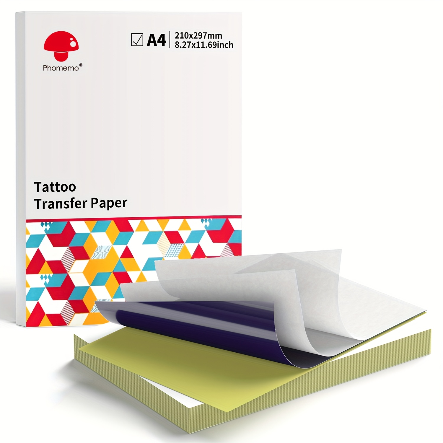   tattoo stencil paper a4 size tattoo transfer paper for tattoo supplies kit compatible with m08f tp81 tp83 tp86   a886 a887 tattoo stencil printer for   beginner
