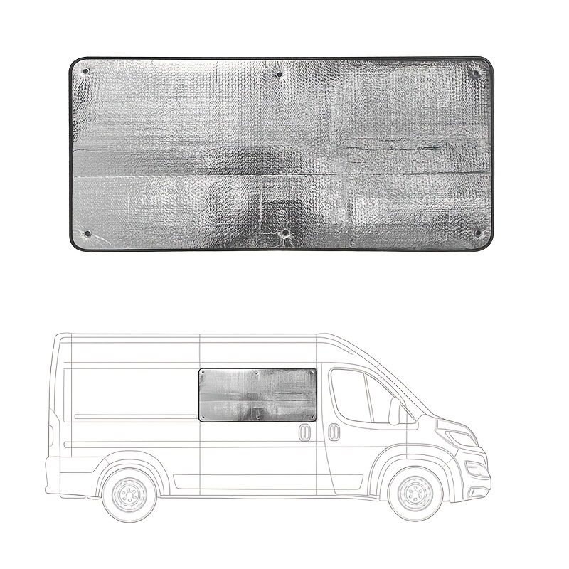 Heavy-Duty Insulated Thermal Blind for Campervans
