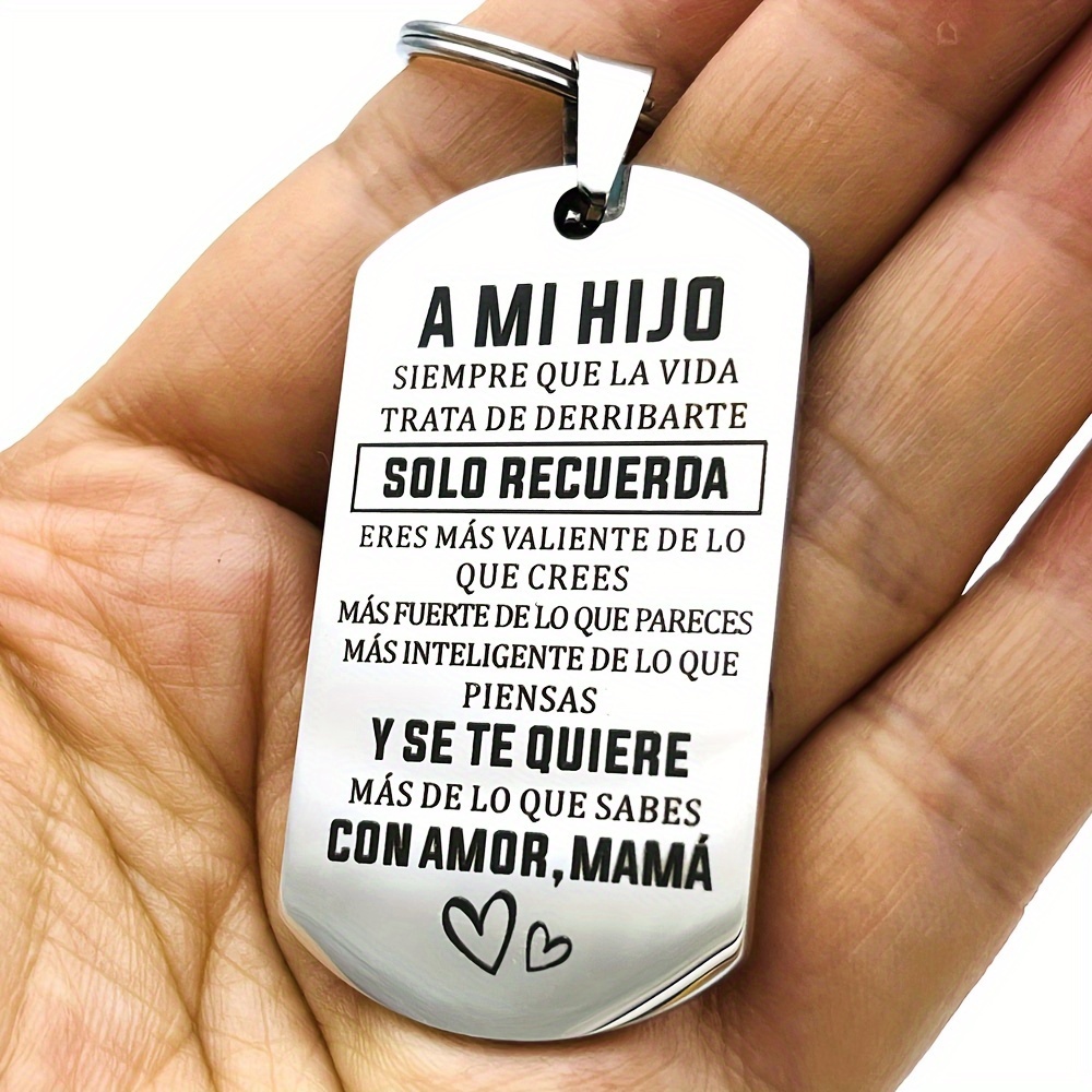 TEMU Llavero inspirador para graduación, idea de regalo para tu o hija, ideal para o como relleno de calcetín